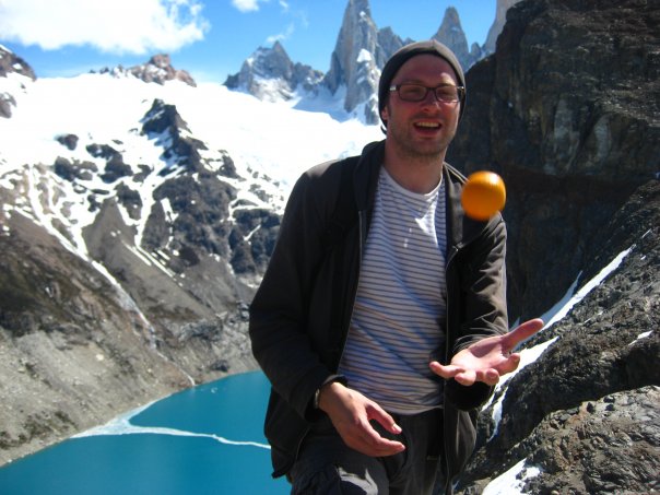 Ewan McAndrew - on Mount Fitzroy, Argentina